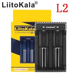 Зарядное устройство LiitoKala Lii-L2, 2x-10440/ 14500/ 16340/ 17355/ 17500/ 17670/ 18350/ 18490/ 18650/ 22650,, 9173 - фото товара