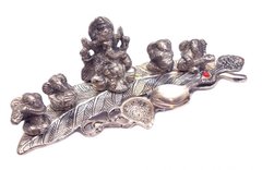 Фигура алтарная Ганеш Пуджа (5 Ганешей) силумин, K89070306O362836231 - фото товара