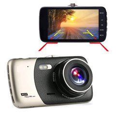 Автомобильный видеорегистратор X600, LCD 4", Angel Lens, камеры, 1080P Full HD, металл. корпус, 5477 - фото товара
