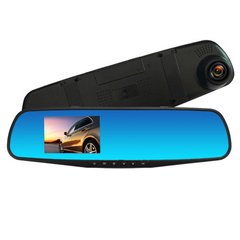 Автомобильный видеорегистратор-зеркало L-9001, LCD 3.5'', 1080P Full HD, 7353 - фото товара