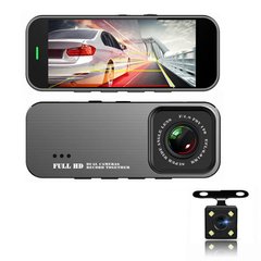 Автомобільний відеореєстратор 701, LCD 3.19", 1080P Full HD, Parking Monitor, метал. корпус, 7960 - фото товару