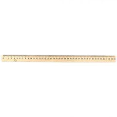Лінійка дерев'яна 40см шовкографія (в блоці 100шт)Міцар, K2752699OO012-ЛК-МВ - фото товару