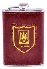 Фляга обтягнута шкірою (256мл) Україна PB-9, PB-9 - фото товару