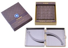 Портсигар в подарочной упаковке GVIPAI (Кожа, на 20 шт) №XT-4986-6, №XT-4986-6 - фото товара