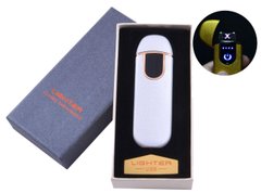 Електроімпульсна запальничка Lighter (USB) №HL-69 White, №HL-69 White - фото товару