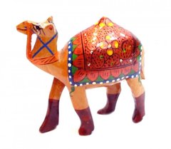 Верблюд деревянный стиль "хохлома" кедр С5633-3", K89160103O362837570 - фото товару