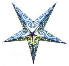 Светильник Звезда картонная 5 лучей BLUE LAVENDER, K89050053O1137471862 - фото товару
