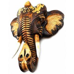 Настенный декор "Слон" дереянный (24х24х10 см), K332987 - фото товара