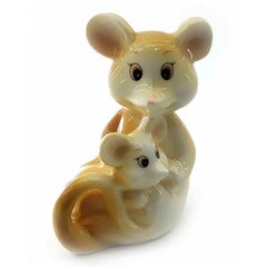 Мышка с мышонком фарфоровые (8,5х6х4 см), K332732 - фото товару