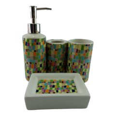 Набір для ванної керамічний "Мозаїка" Набір для ванної керамічний "Мозаїка", K335077 - фото товару