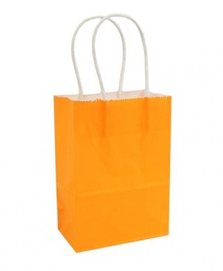 Пакет упаковочный бумажный Оранжевый, K89040127O1252433741 - фото товару
