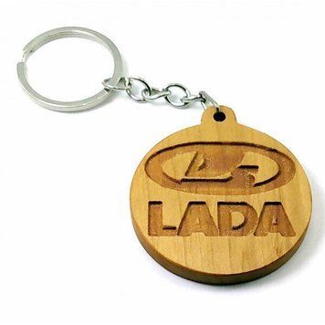 Экобрелок "Lada" ольха покрыт маслом и пчелинным воском, K332696D - фото товара