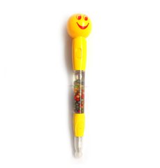 Ручка кулькова світло "Рідина з кульками із смайлом" запах, K2718612OO967 - фото товару