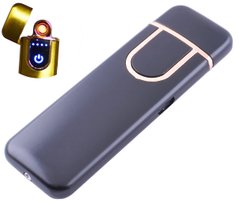 USB зажигалка LIGHTER №HL-142 Black, №HL-142 Black - фото товара