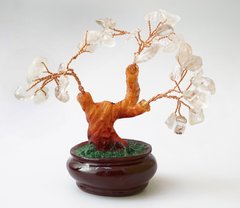 Дерево Щастя з камінням Гірський кришталь №1, K89290043O2178033310 - фото товару