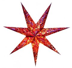 Светильник Звезда картонная 7 лучей FLOCKING DESIGN №1, K89050114O1137471967 - фото товара