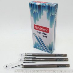 Ручка гелева Goldex AQUATIC GEL #881 Індія Black 0,6 мм, K2730537OO881-aq-bk - фото товару