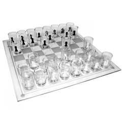 Шахматы с рюмками (35х35х6,5 см), K322007 - фото товара