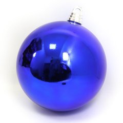 Великий ялинкова куля глянц. "BLUE" 30СМ, K2742283OO0979-30GBL - фото товару