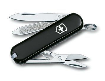Ніж "Victorinox" Classic SD 58мм/7функ/чорн (блістер), 0.6223.3B1 - фото товару