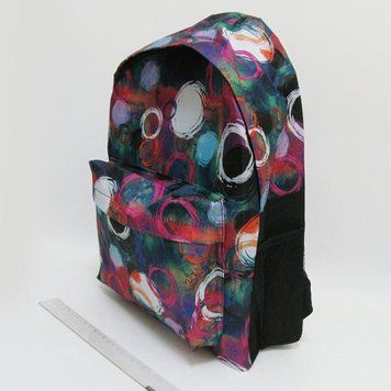 Рюкзак с карманом "Круги" 42х30х13см, K2732371OO0617-B-2 - фото товара