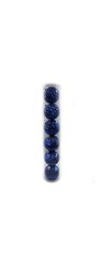 Набір куль тубус "BLUE" 8см, 6шт., PVC 1шт/етик, K2752377OO6472-69BL - фото товару