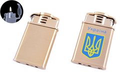 Зажигалка карманная Украина (Обычное пламя) №4487-3, №4487-3 - фото товара