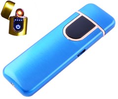 USB запальничка LIGHTER №HL-142 Blue, №HL-142 Blue - фото товару