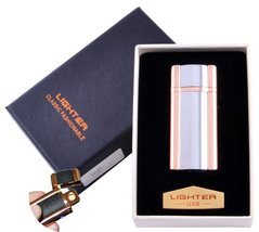 USB зажигалка в подарочной упаковке Lighter (Спираль накаливания) №HL-45-3, №HL-45-3 - фото товара