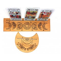Підставки під картки Таро (25×7,5 см) і (10,5×12,5 см) кольору, світлу., K334598 - фото товару