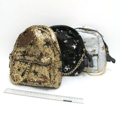 Рюкзак з паєтками "Stars chain" 24*22*12см, mix, K2736830OO2833 - фото товару