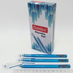 Ручка гелева Goldex AQUATIC GEL #881 Індія Blue 0,6 мм, K2730536OO881-aq-bl - фото товару