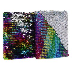 Блокнот с пайетками "Разноцветный" А6 P80 70g, лин., K2741577OO3897DSCN - фото товара