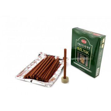 Precious Musk Dhoop (Драгоценный Муск) безосновное благовоние 60 г.MRP, K334679 - фото товара