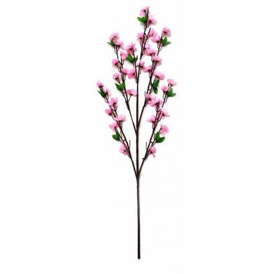 Ветка сакуры розовая (90 см)(5шт/уп), K320311 - фото товара