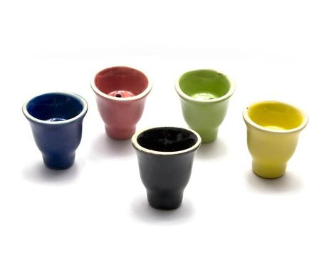 Чашка для кальяна керамическая (d-3,6, h-3,6 см), K326234 - фото товара