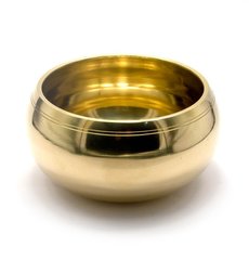 Чаша поющая бронзовая (без резонатора)(d 14 см)(Yellow Plain no.3), K318124 - фото товара