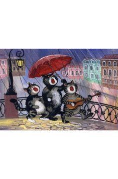 Розмальовка за номерами 40*50см "Співочі коти" OPP (полотно на рамі фарби+кисті), K2749790OO5516Y_O - фото товару