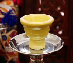 Запасна чашка для кальяну Жовта, K89010046O362835669 - фото товару