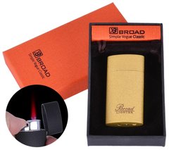 Газова запальничка в подарунковій упаковці Broad (Турбо полум'я) №XT-4975 Gold, №XT-4975 Gold - фото товару