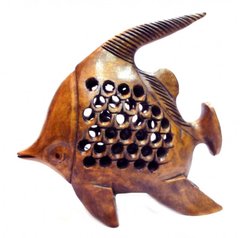 Риба дерев'яна евкаліпт С4979-4", K89160127O362837581 - фото товару