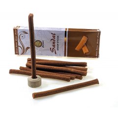 Sandal Dhoop sticks (Сандал) (12 шт/уп) (Pareen) безосновні пахощі, K333905 - фото товару