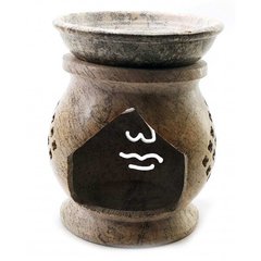 Аромалампа из мыльного камня (11х9х9 см), K329305 - фото товару