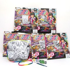 Сумка-розмальовка "Color bag" 20*23*6см (БЕЗ ФАРБ І ПЕНЗЛИКІВ) mix, K2738573OO4573IMG - фото товару