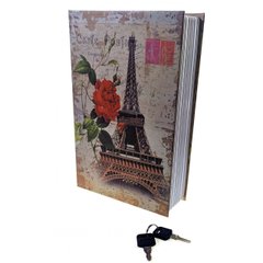 Книга-сейф "Париж" (24,5х16х5,5 см), K332007L - фото товару