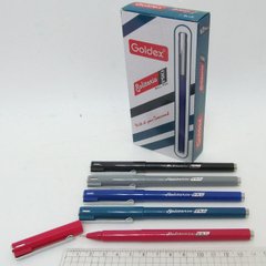 Ручка масляна Goldex "SOLITARIO Pro # 902" Індія 0,7мм 10км синя, K2730572OO902-bl - фото товару