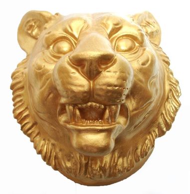 Панно настенное "Тигр" золото, TG2 - фото товара
