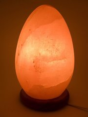 Соляна лампа (S-012) "Яйце" (20х11 см) (8 шт ящ.)(Гімалайська сіль), K323099 - фото товару