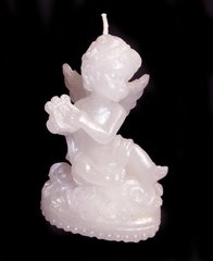Свічка "Білий Ангел" №1, K89060022O362835230 - фото товару