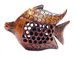 Рыба деревянная эвкалипт С5011-3", K89160128O362837582 - фото товару